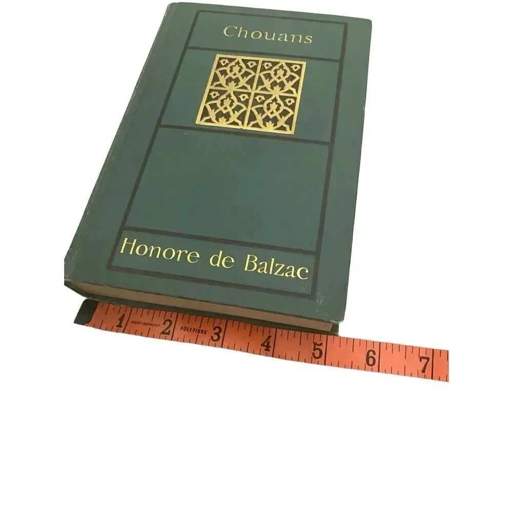 The Chouans By Honore de Balzac Hardcover Book Novel